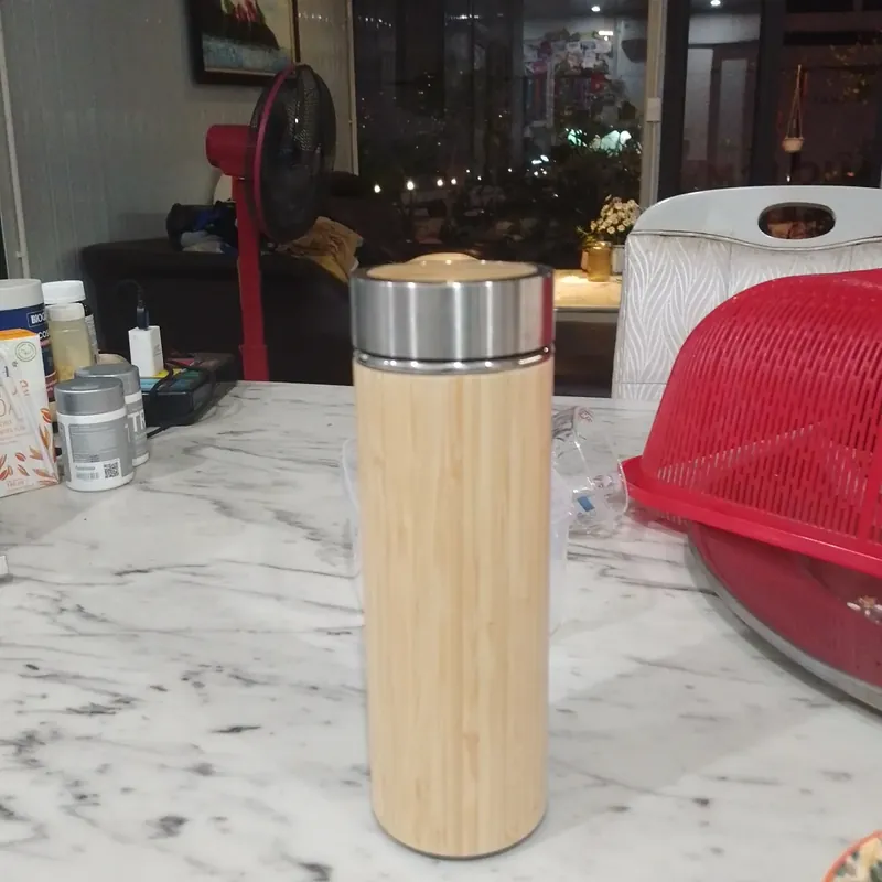 Bình giữ nhiệt inox kỉ niệm 15 năm thành lập điện máy chí cường 738216