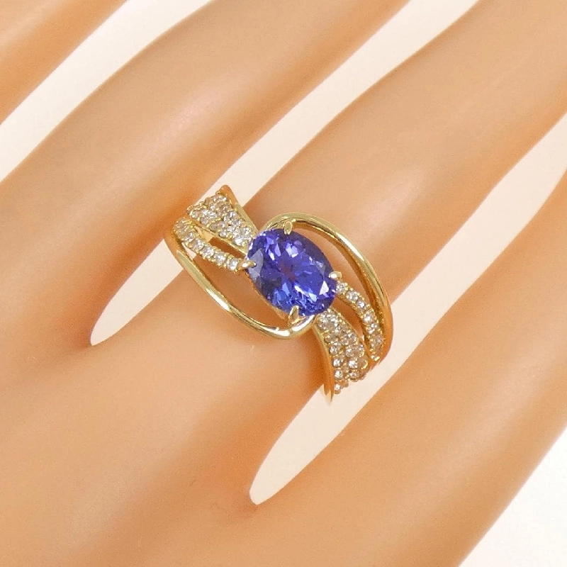 Nhẫn Tanzanite K18YG 1.613CT - Hàng hiệu Chính hãng 845820