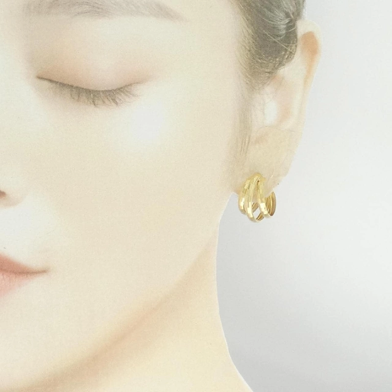 K18YG Bông tai - Hàng hiệu Authentic 876032