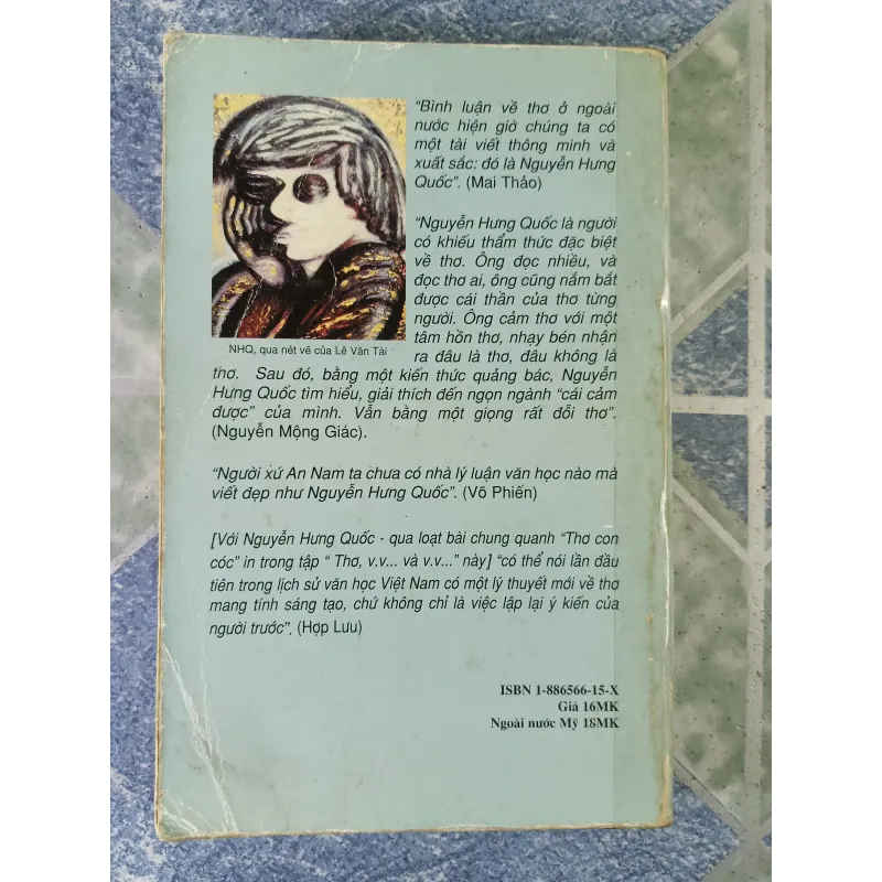 Thơ, v.v... và v.v... - Nguyễn Hưng Quốc 751464