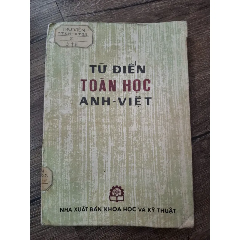 Từ điển Toán học Anh - Việt 710150