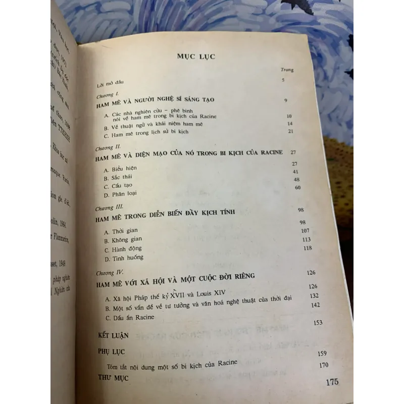 Ham mê trong bi kịch của Racine – Nguyễn Văn Chính 926397