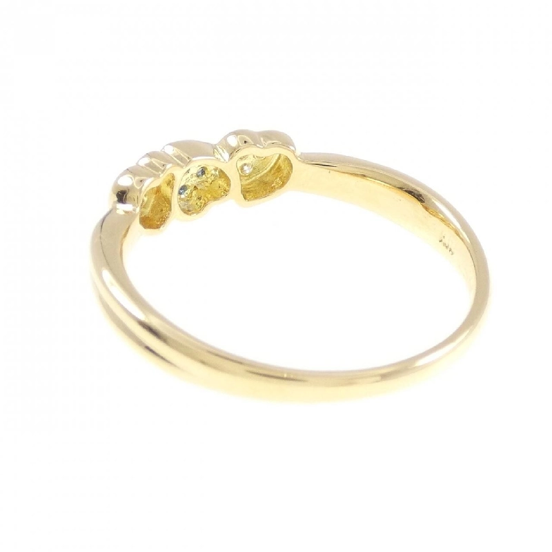 Nhẫn Sapphire K18YG 0.05CT - Hàng hiệu Chính hãng 855020