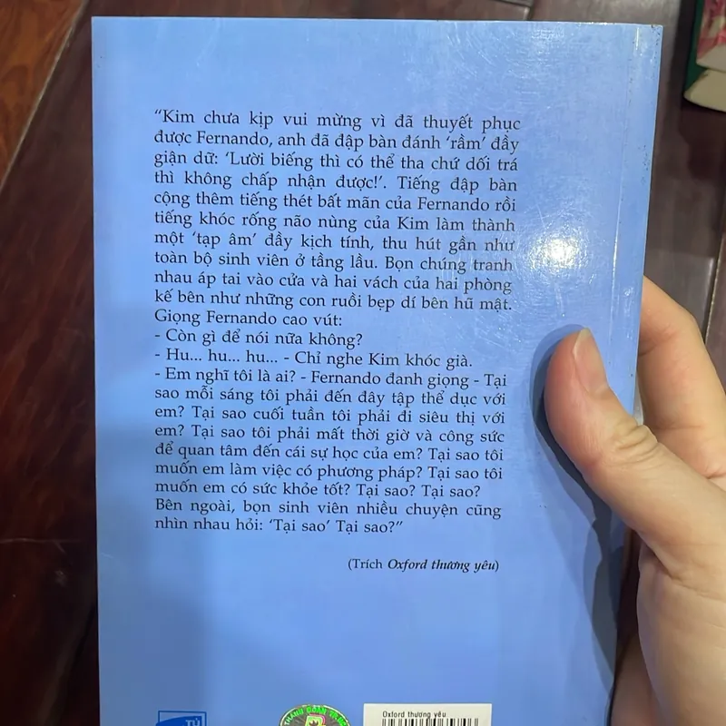 DƯƠNG THỤY 📘 Oxford Thương Yêu 📘 Trả Lại Nụ Hôn - du học tình yêu châu Âu trải nghiệm  1067038