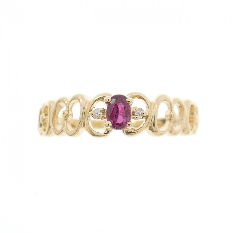 Nhẫn Ruby K18YG - Hàng hiệu Chính hãng 849066