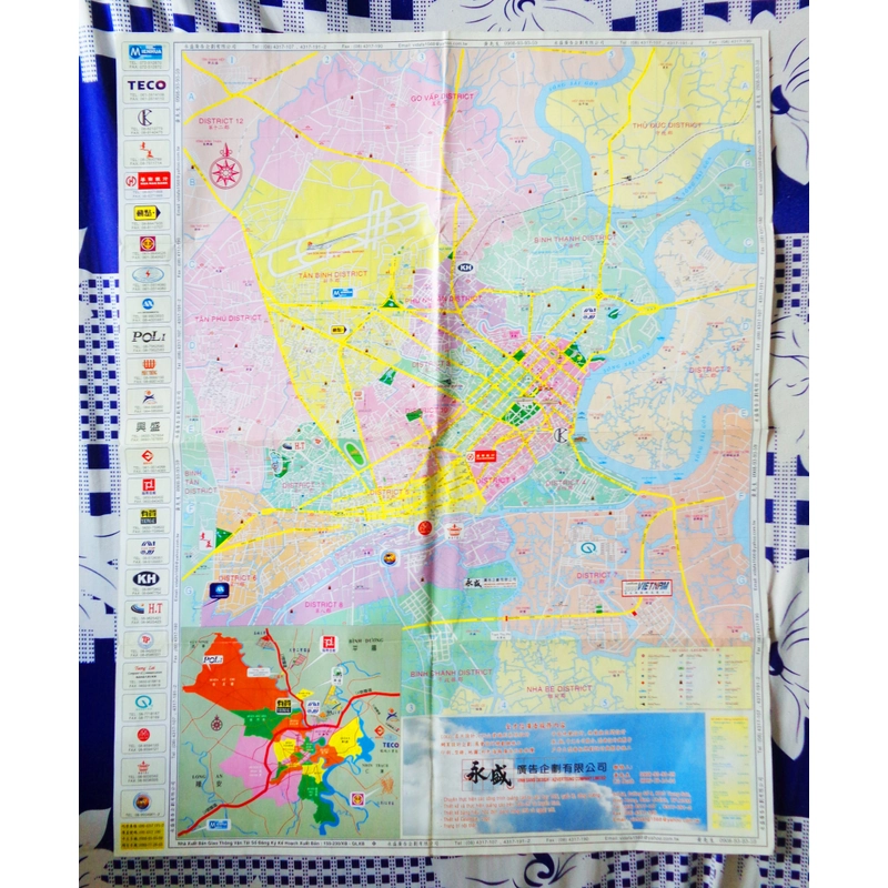 Bản đồ thành phố Hồ Chí Minh xưa 13854