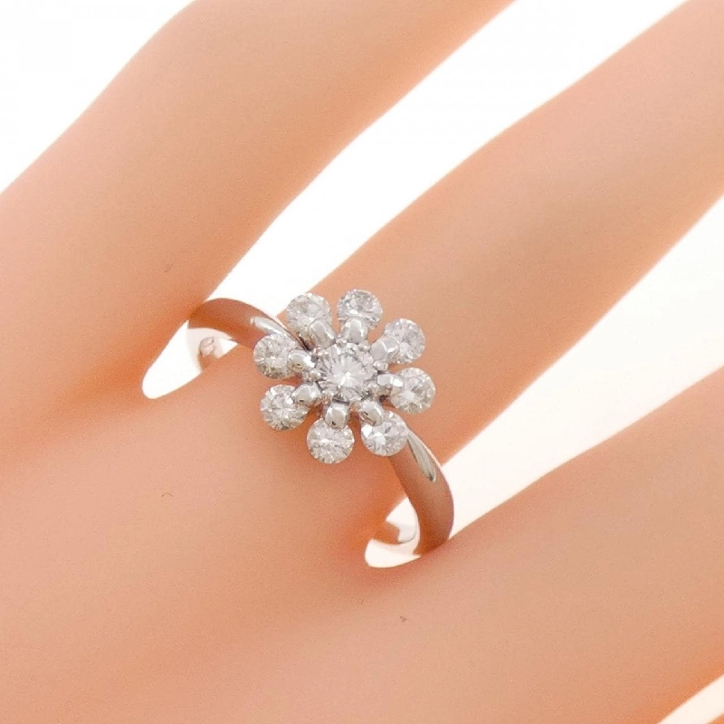 Nhẫn kim cương hoa PT900 0.73CT - Hàng hiệu Authentic 851282