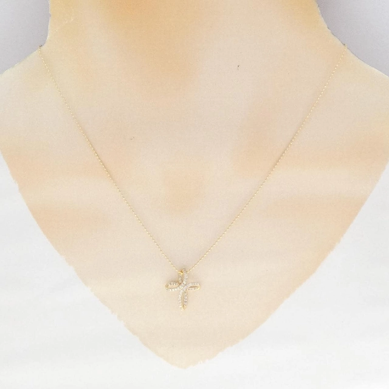 Dây chuyền kim cương GSTB 0.17CT - Hàng hiệu Authentic 840479