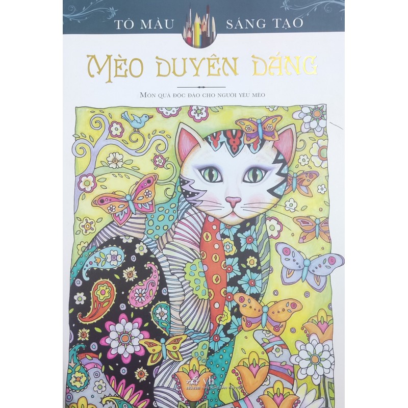 Tô màu sáng tạo Mèo Duyên Dáng 191830