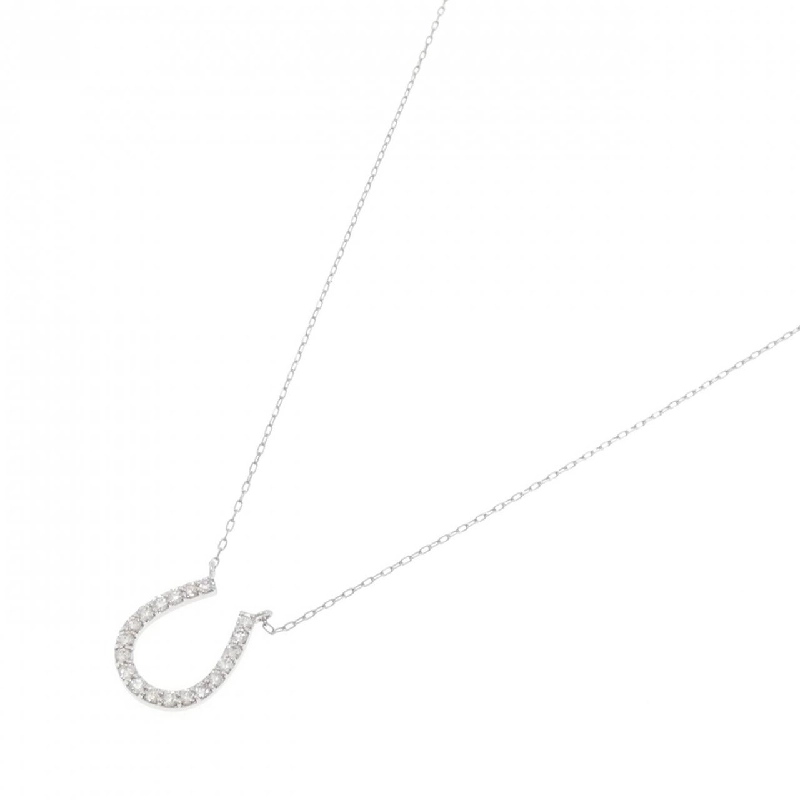 Dây chuyền kim cương hình móng ngựa PT900/PT850 0.20CT - Hàng hiệu Authentic 857870