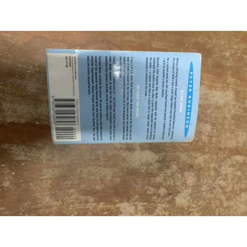 IN A DRY SEASON-DRY BONES THAT DREAM- PETER ROBINSON 763164