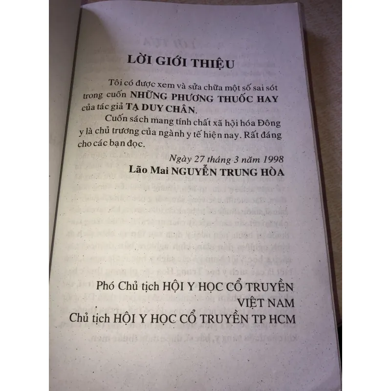Mẹo vặt đông y những phương thuốc hay- Tạ Duy Tân 956874