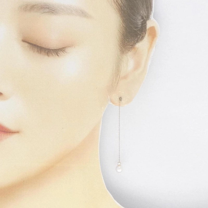 K18YG Bông tai ngọc trai Akoya 6.2mm - Hàng hiệu Chính hãng 869053