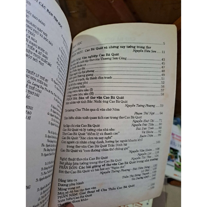 Cao Bá Quát - Một đời thơ suy tưởng - Nguyễn Hữu Sơn VĂN HỌC HCM1008 919741