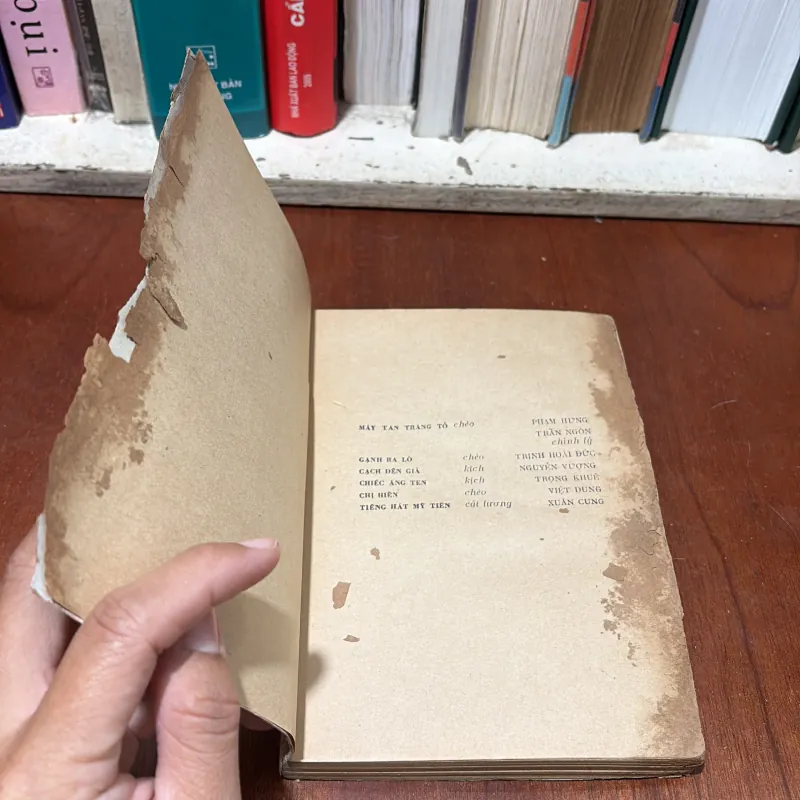 [Vui Lòng Cân Nhắc Trước Khi Lựa Chọn] - Sách Xưa: Mây Tan Trăng Tỏ (Kịch Bản Ngắn) - 1978 751256