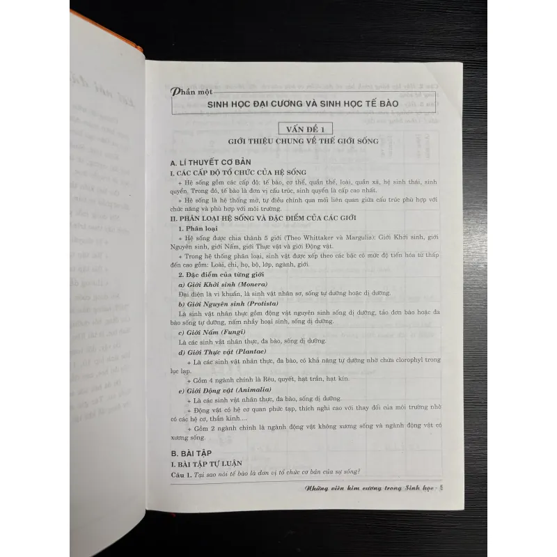 Những viên kim cương trong sinh học - Ôn thi Sinh học khối B  755368