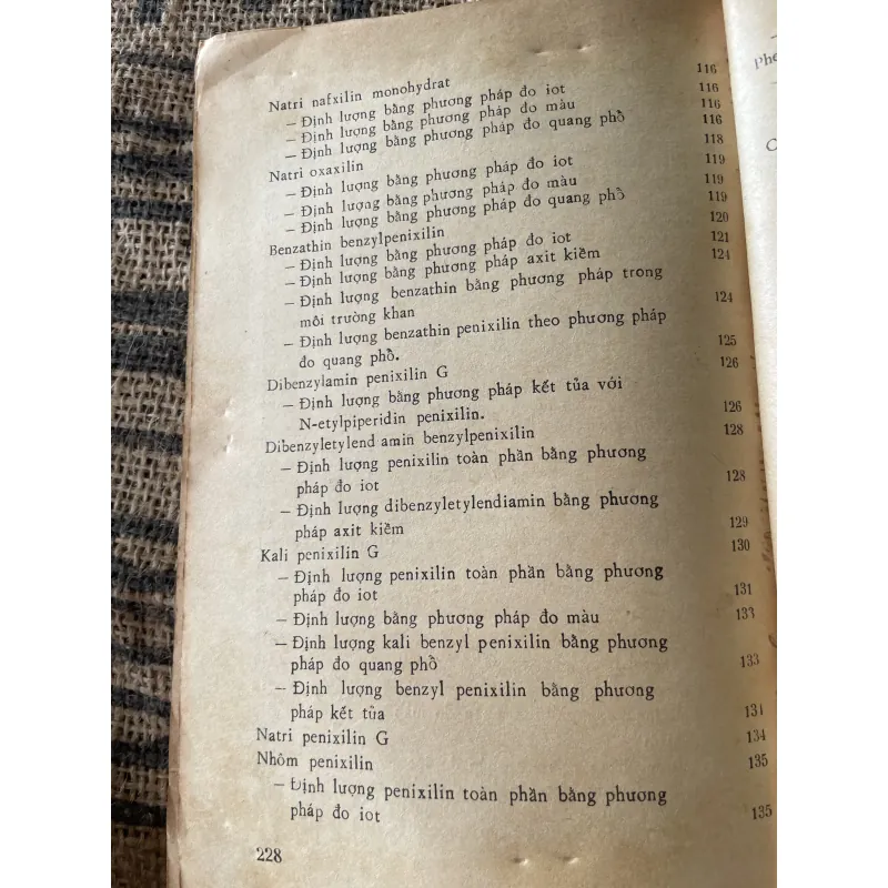 ĐỊNH LƯỢNG KHÁNG SINH ; 230 trang; Xb 1983 1020570