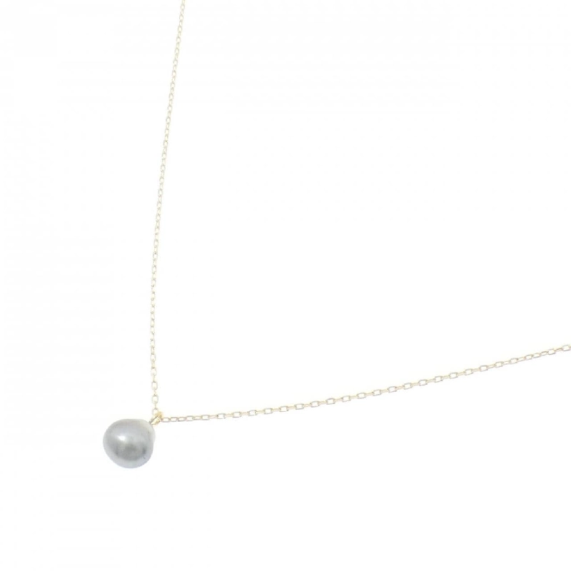 K14YG Ngọc trai đen dây chuyền - Hàng hiệu Chính hãng 857506