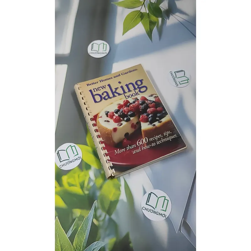 [MIỄN PHÍ BỌC SÁCH] [XƯA] Better Homes and Gardens: New Baking Book (1998) - Better Homes and Gardens 990498