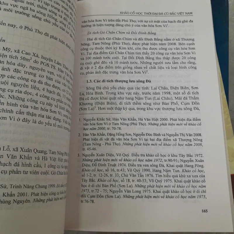 KHẢO CỔ HỌC THỜI ĐẠI ĐÁ CŨ BẮC VIỆT NAM - NGUYỄN KHẮC SỬ 789324
