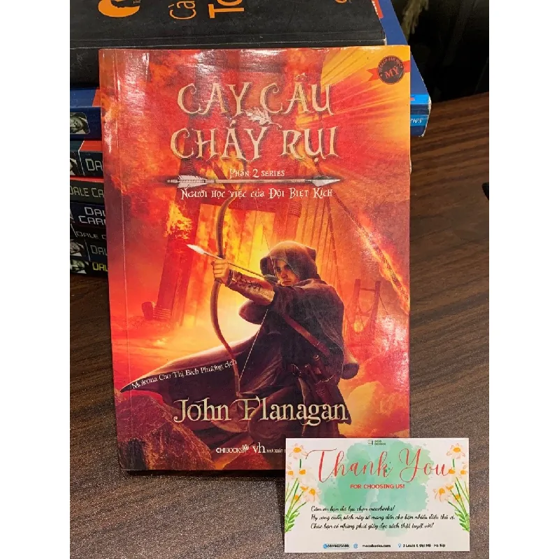 Cây cầu cháy rụi phần 2 series: Người học việc của Đội Biệt Kích- John Flanagan 695782