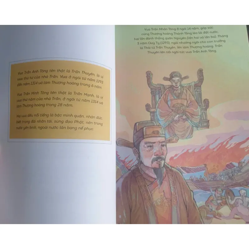 Sách Lịch Sử Việt Nam Bằng Tranh - Nhà Trần Xây Dựng Đất Nước 1030939