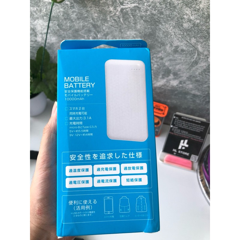 Sạc dự phòng 10.000mAh sạc nhanh 20w thiết kế gọn nhẹ - tích hợp.. 142664