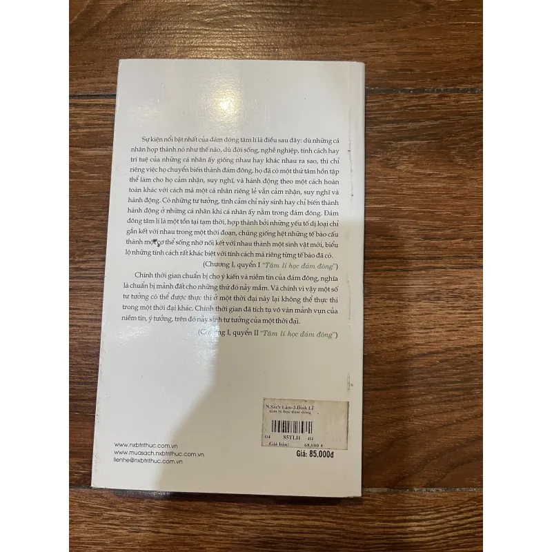 Tâm lí học đám đông - Gustave Le Bon (t4) 1005060