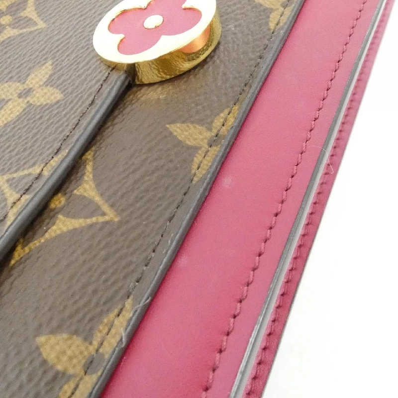Ví Louis Vuitton Monogram Portefoy Fleur Chain M69578 Chain Wallet - Hàng hiệu Chính hãng 806041