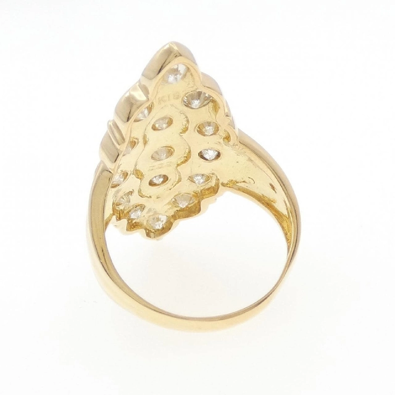 Nhẫn kim cương K18YG 2.22CT - Hàng hiệu chính hãng 850813