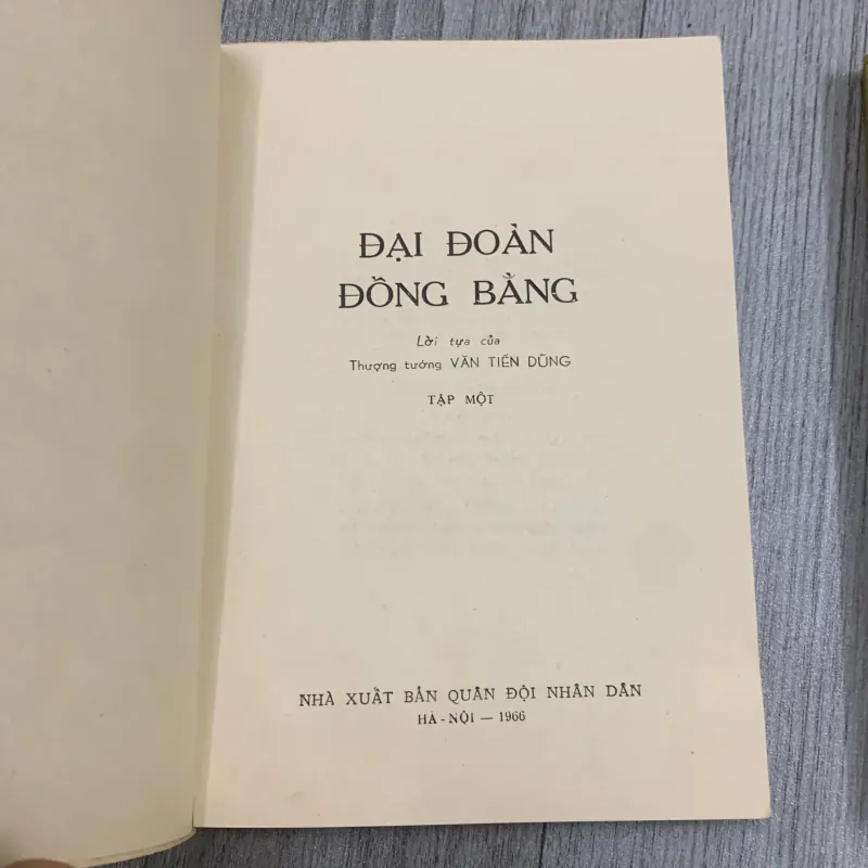 Đại đoàn đồng bằng, lời tựa của thượng tướng văn tiến dũng 1966. 10a2 1025706