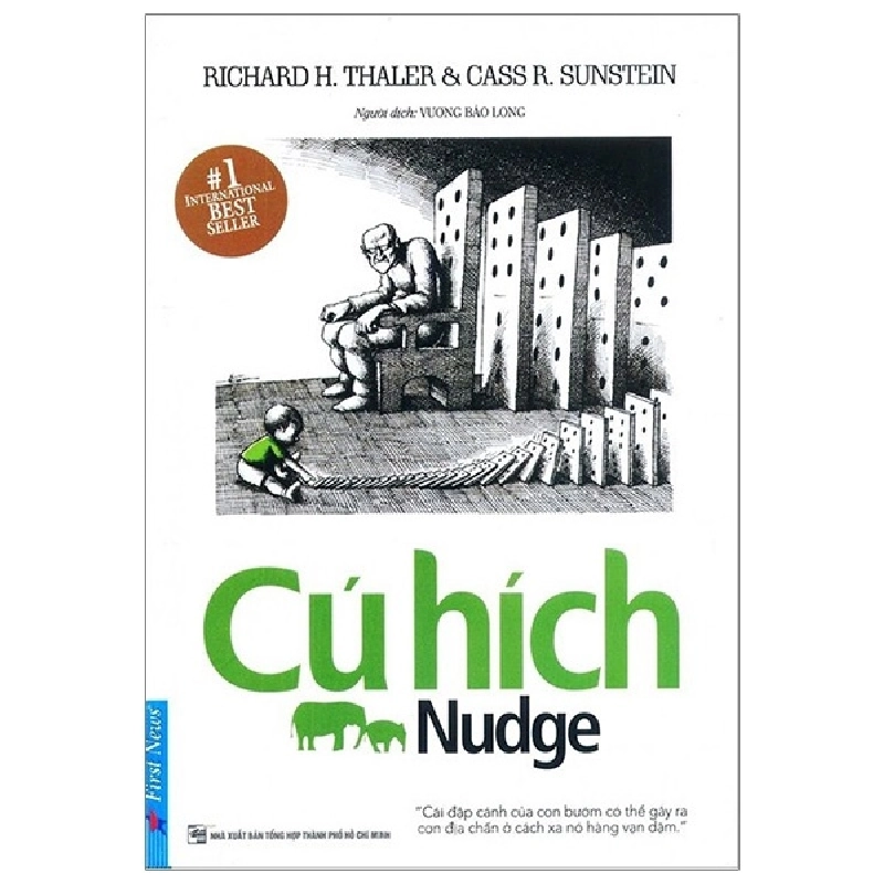 Cú Hích - Richard H. Thaler, Cass R. Sunstein (Mới 100%) Sách tư duy, kỹ năng sống, First News - SÁCH ĐẠI HỌC 491905