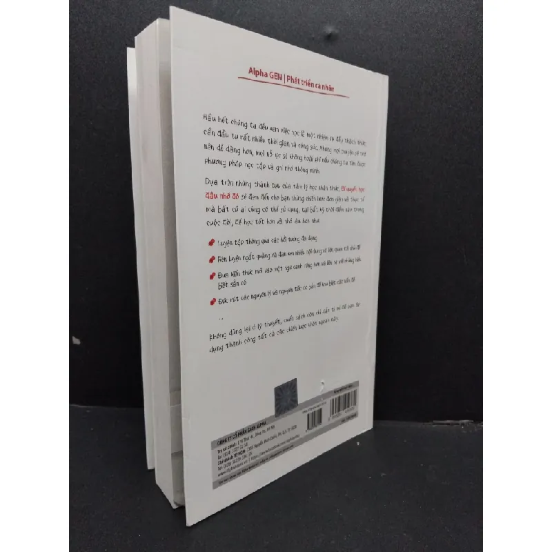 [Phiên Chợ Sách Cũ] Bí quyết học đâu nhớ đó phương pháp ghi nhớ khôn ngoan 2019 2303 424481
