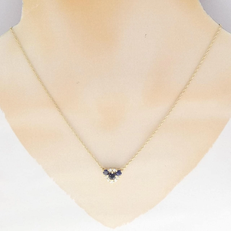 Mikimoto Sapphire Necklace - Hàng hiệu Authentic 840980