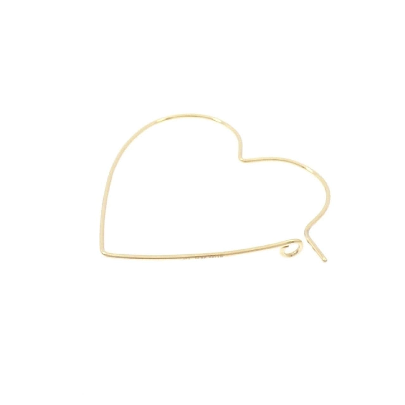 Bông tai hình trái tim K18YG một bên - Hàng hiệu Authentic 843770