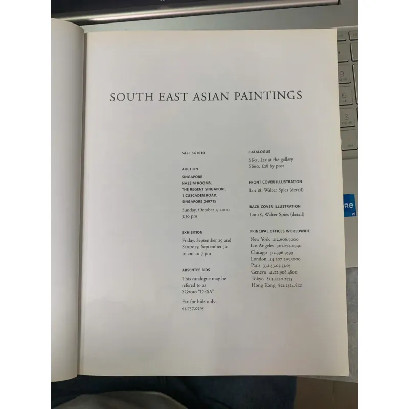 SOTHEBY'S SINGAPORE: SOUTH EAST ASIAN PAINTINGS (CÁC TÁC PHẨM HỘI HỌA ĐÔNG NAM Á) 689880