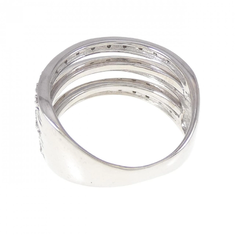 Nhẫn kim cương K18WG 0.30CT 672580