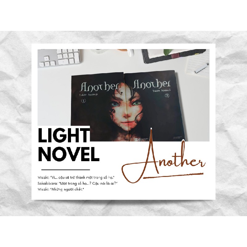 Light Novel trinh thám kinh dị nổi tiếng Nhật Bản "ANOTHER" độ mới 95% 22958