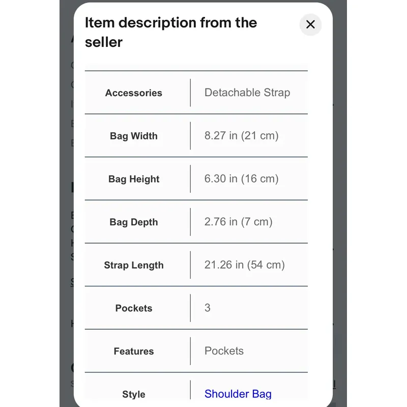 Túi Charles and Keith shoulder bag nâu da bò 393206