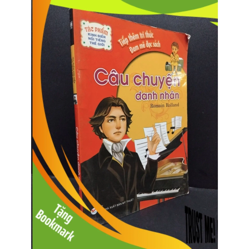 (TẶNG BOOKMARK) Câu chuyện danh nhân mới 80% ố nhẹ 2013 RBK1209 Romain Rolland DANH NHÂN 940751