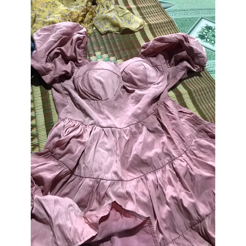Váy xoè cute hột me 593590
