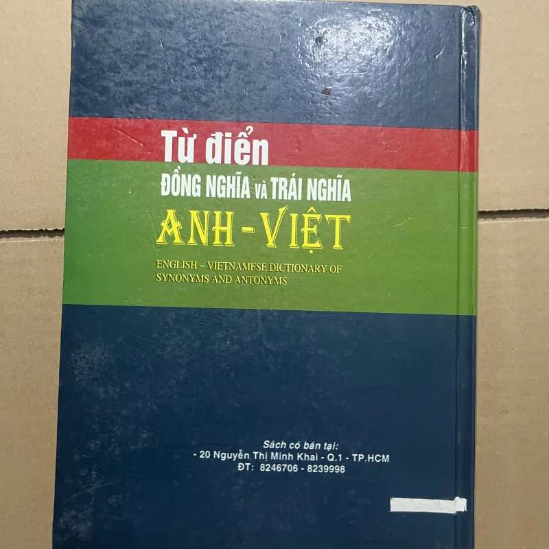 Từ điển đồng nghĩa và trái nghĩa Anh Việt 970148