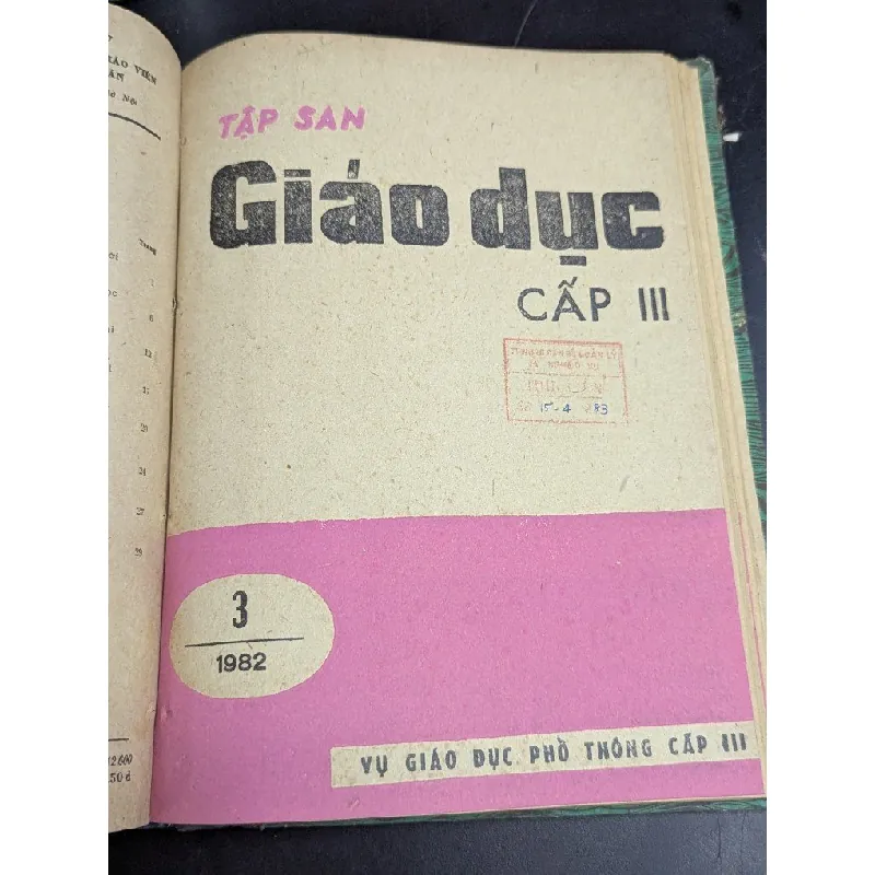 Tập san giáo dục mẫu giáo các năm 1977,1979,1980,1981,1982 ( tổng cộng 34 số có 1 số đôi ) 590928