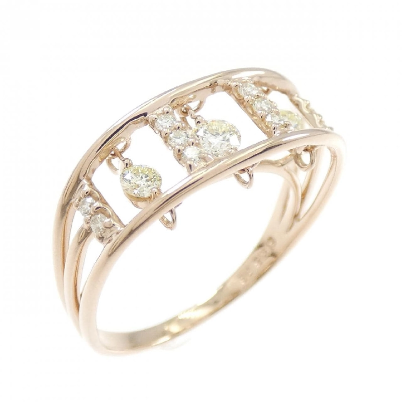 K18PG Nhẫn Kim Cương - Hàng hiệu Chính hãng 845724