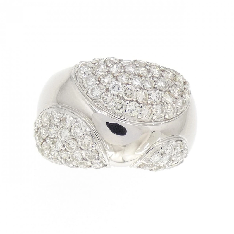 Nhẫn kim cương K18WG 1.43CT 671486