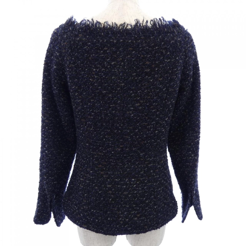 Jacket không cổ CHANEL P19972V11631 02A - Hàng hiệu Authentic 822179