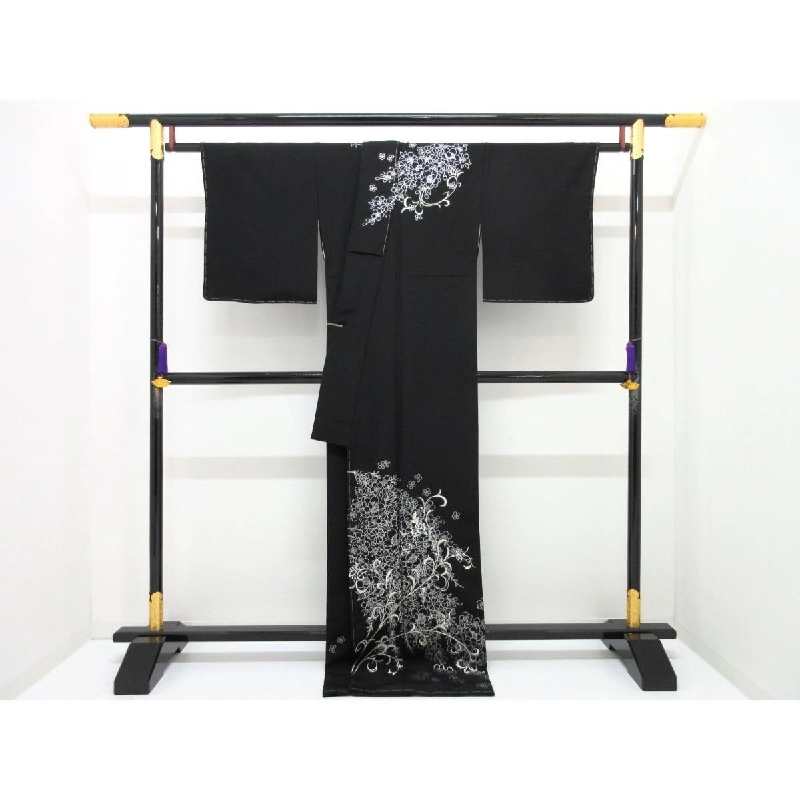 Áo kimono thăm viếng có thêu bạc - Hàng hiệu Authentic 877784