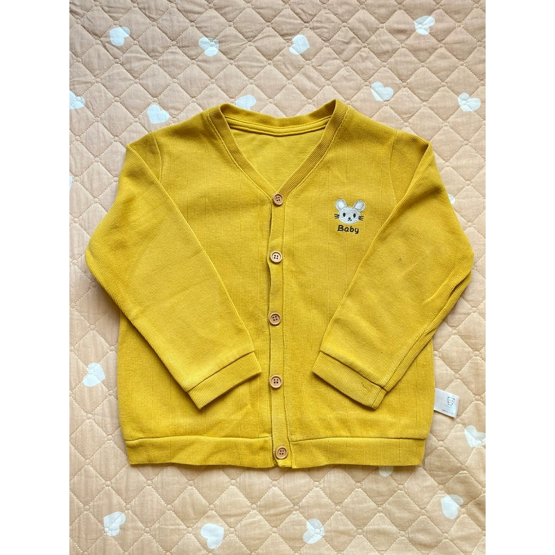 Áo khoác len Cardigan bé gái (size 4-5 tuổi, 15-18kg) 300646