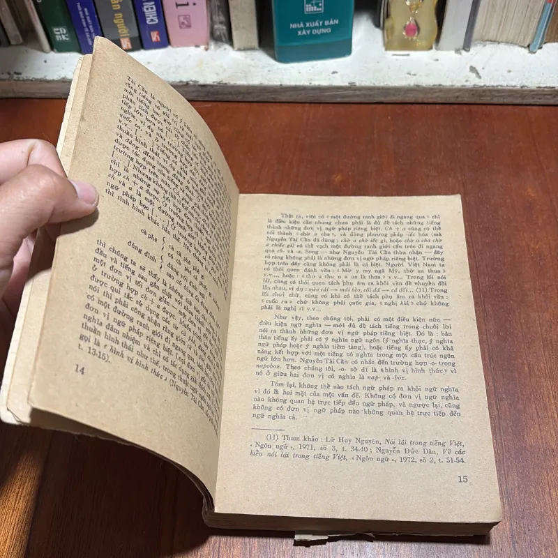 II Sách Xưa: Vấn Đề Cấu Tạo Từ Của Tiếng Việt Hiện Đại - Hồ Lê - 1976 926895