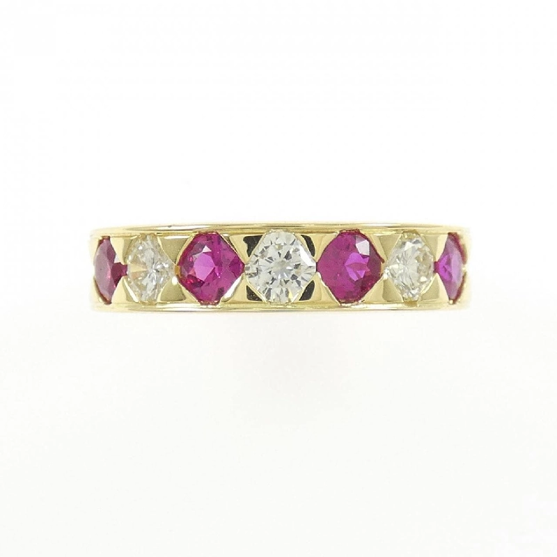 Nhẫn Ruby K18YG 0.57CT 665667
